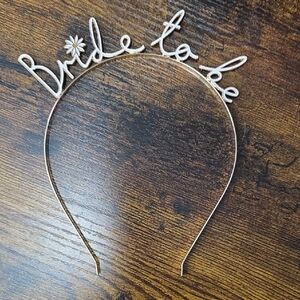 Bride To Be Head Band